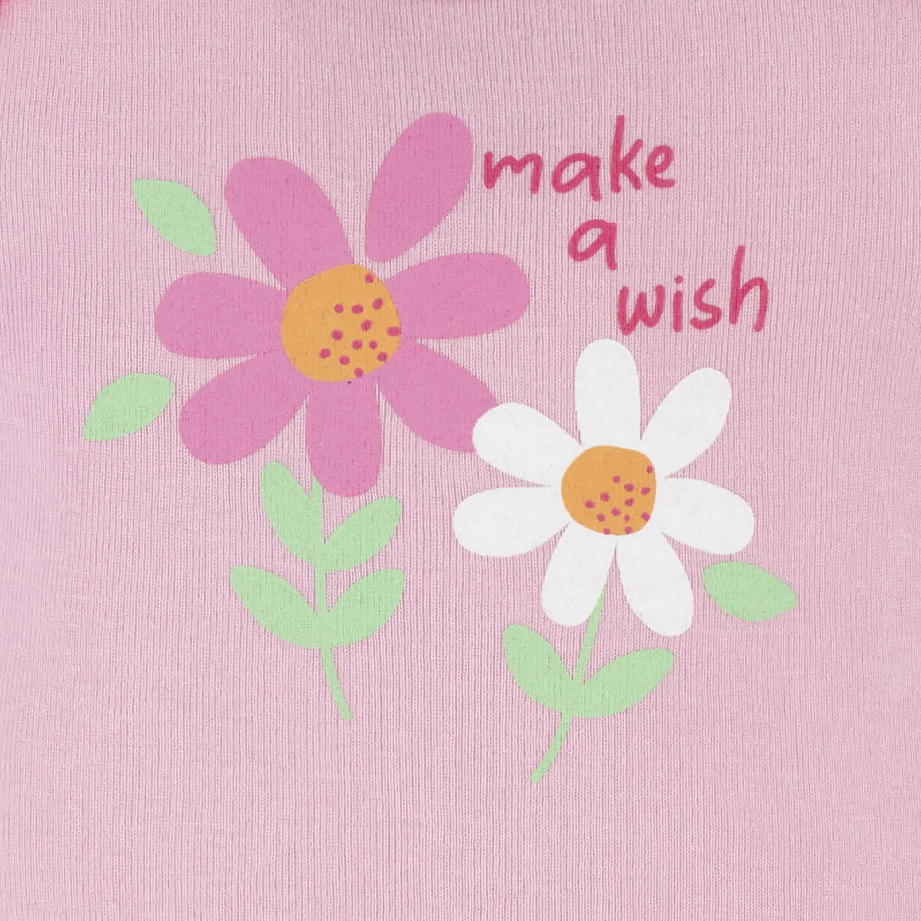 4-Piece Baby Girls Summer Blossom Onesies Bodysuit, Tee, Skort & Pant Set