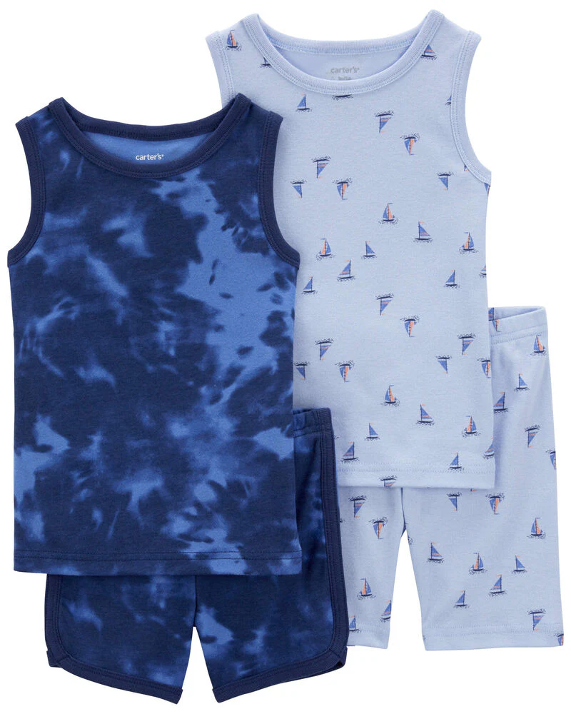Carter's Toddler 4-Piece 100% Snug Fit Cotton Pyjamas