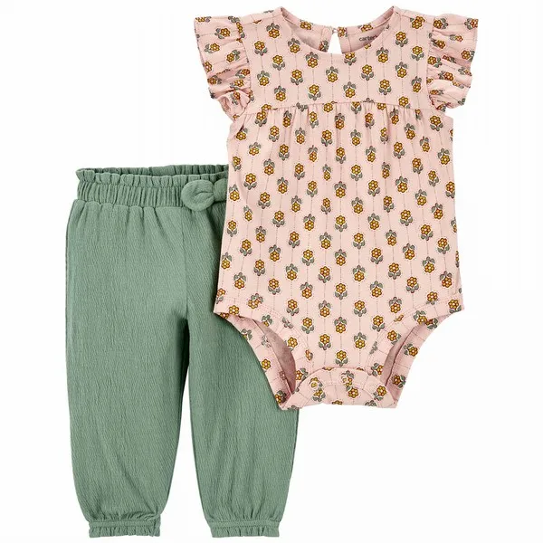 Carter's 2-Piece Berry Bodysuit Pant Set
