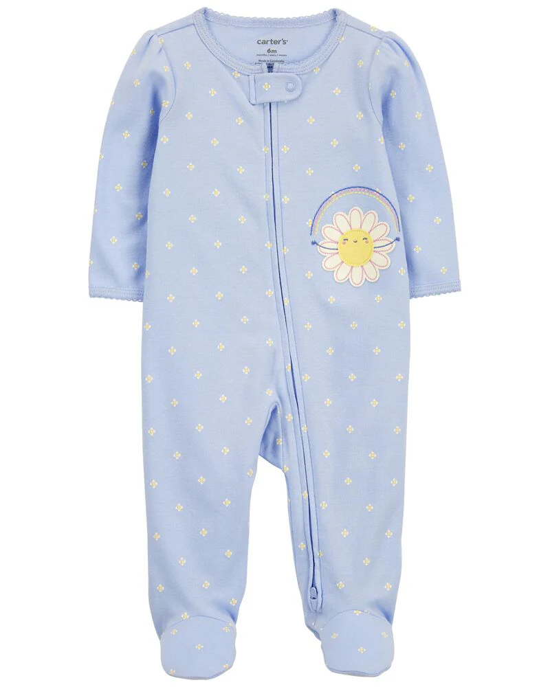 Carter's Polka Dot Snap-Up Cotton Sleep and Play