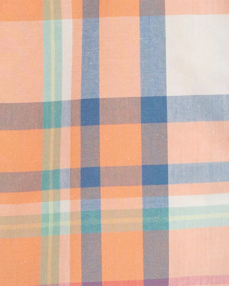 Oshkosh Plaid Button-Front Shirt