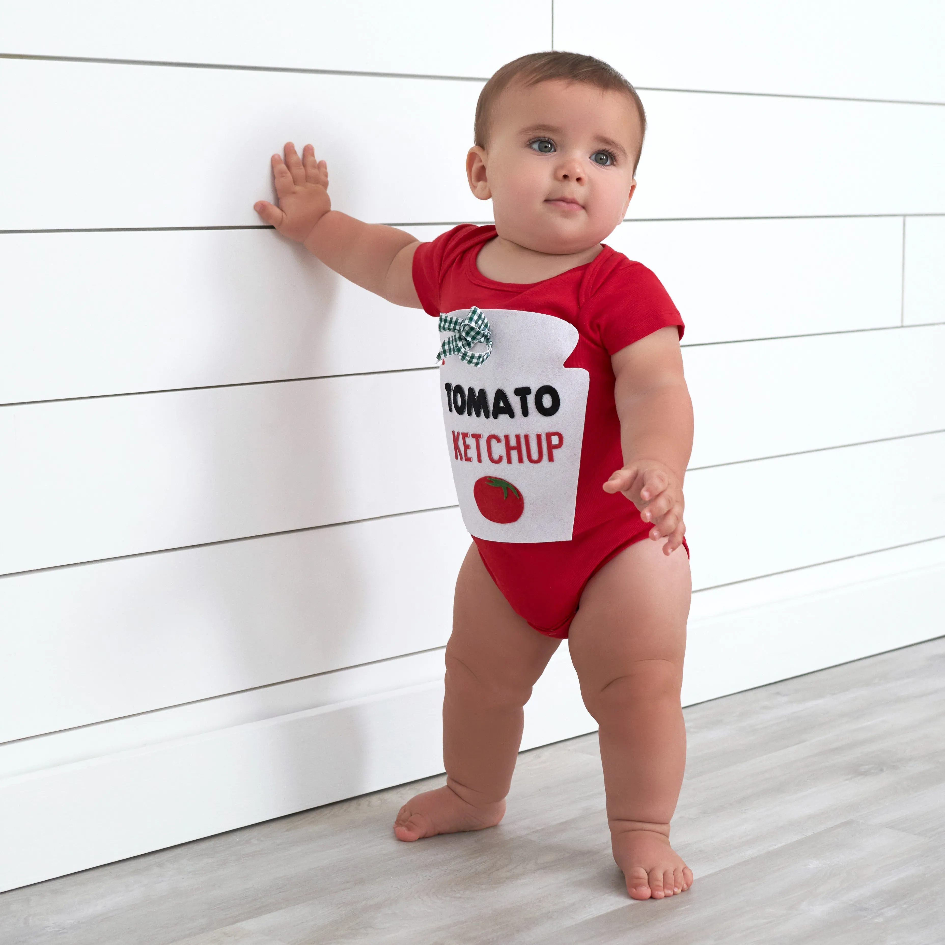 5-Pack Baby Red Onesies Bodysuits