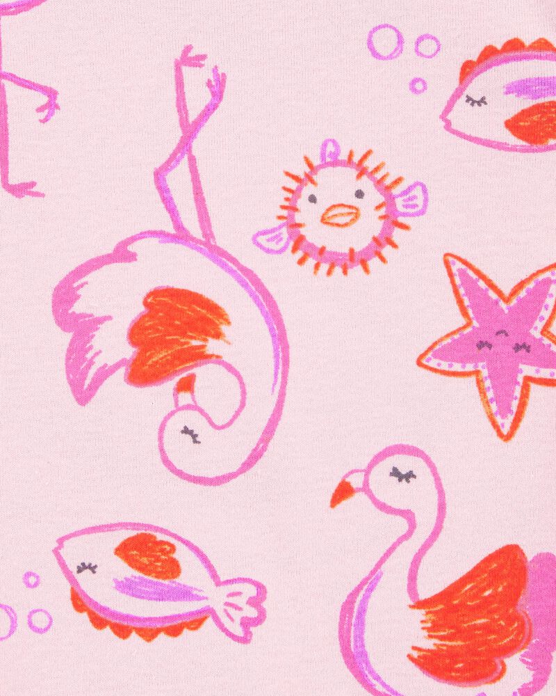 Carter's 4-Piece Jellyfish 100% Snug Fit Cotton PJs