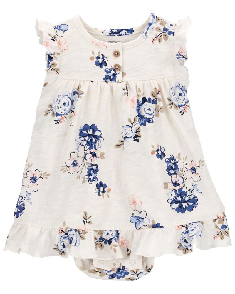 Carter's 2-Piece Bodysuit Dress & Cardigan Set