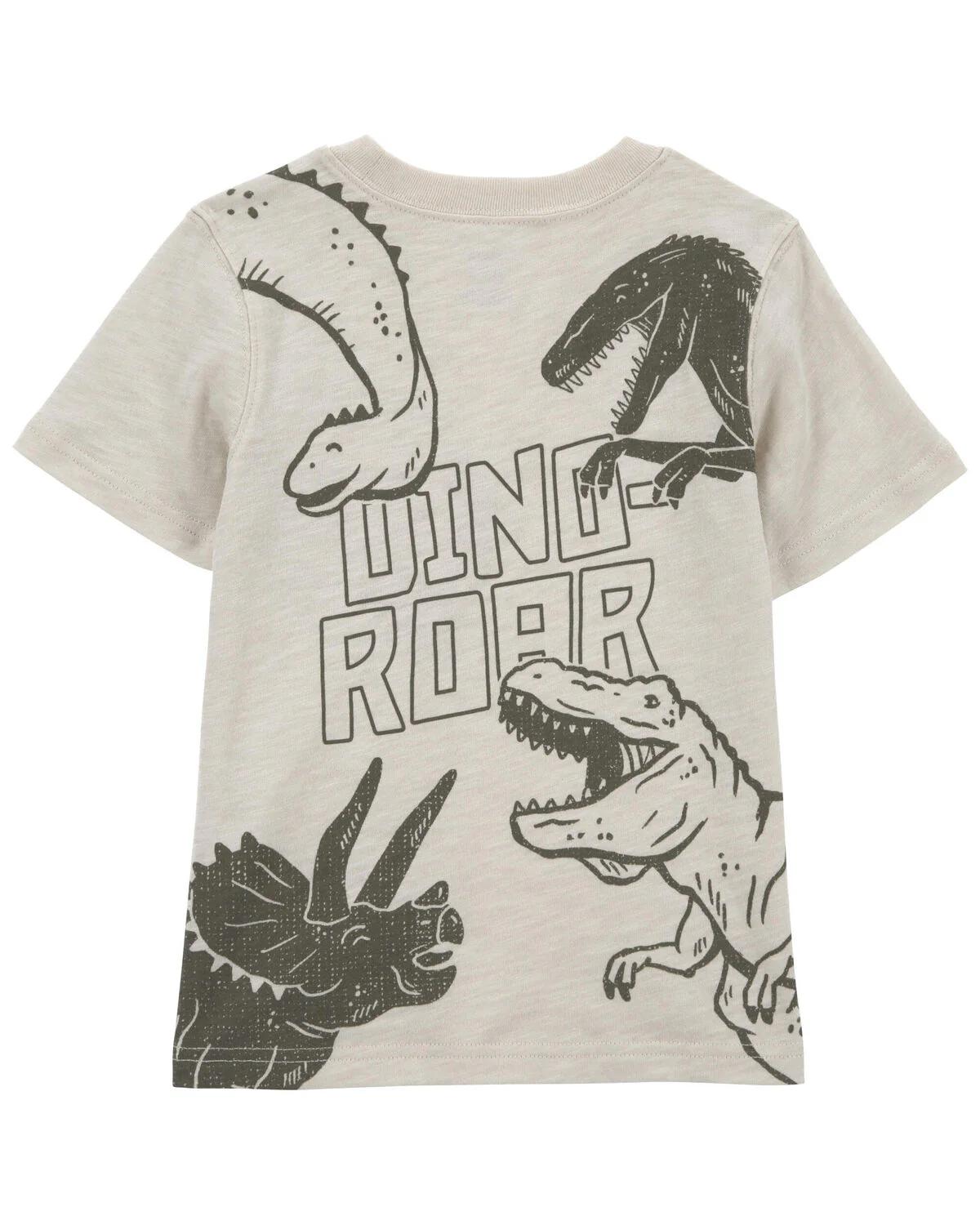 Carter's Baby Dinosaur Slub Jersey Pocket Tee