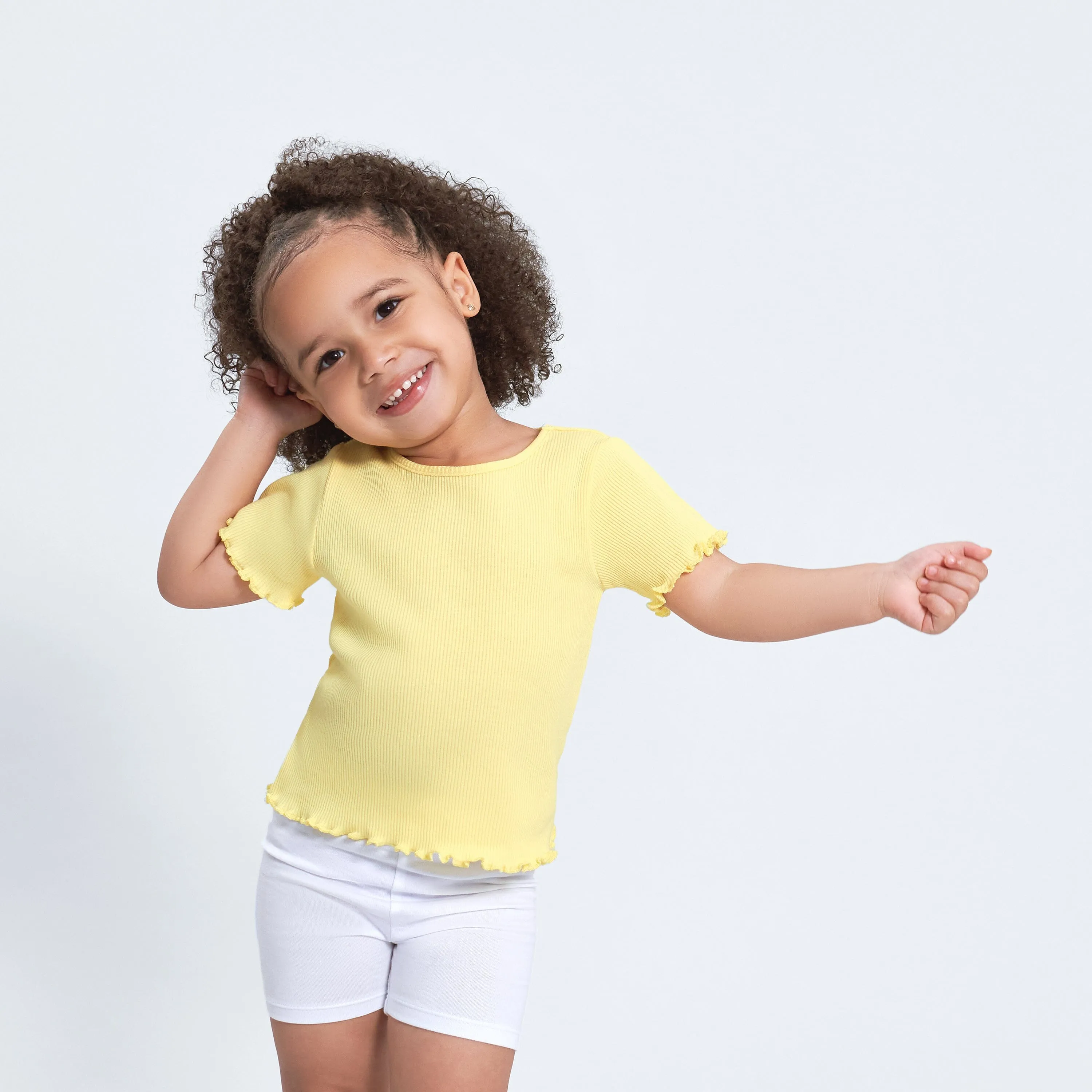 3-Pack Baby & Toddler Girls Picnic Day Dreams Pull-On Bike Shorts