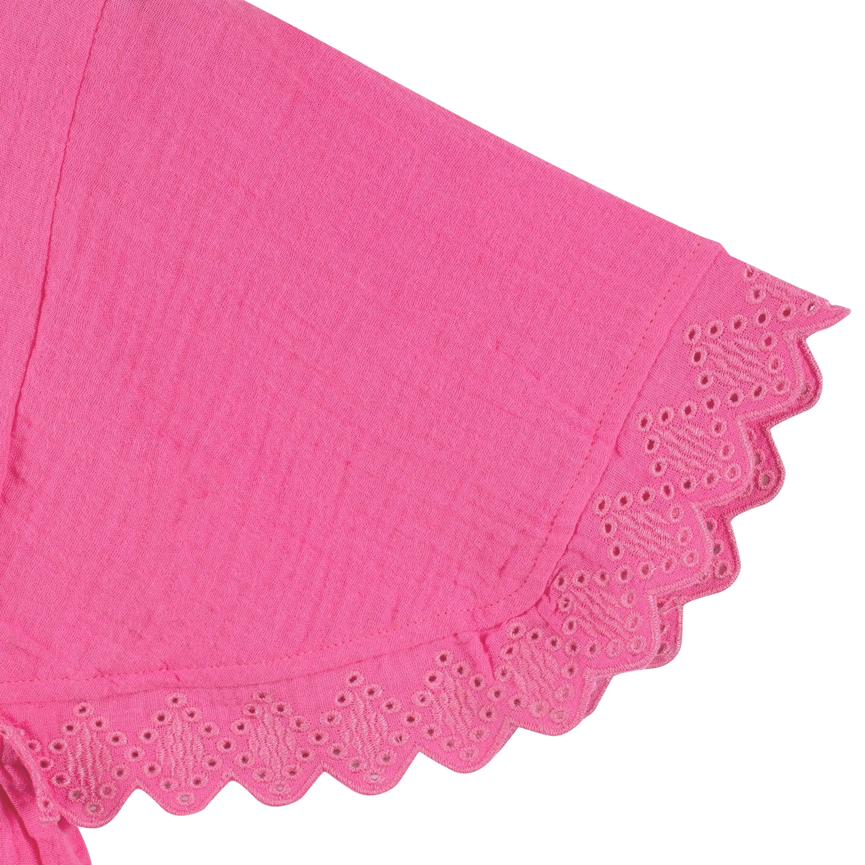 Baby & Toddler Girls Pink Woven Kaftan Coverup