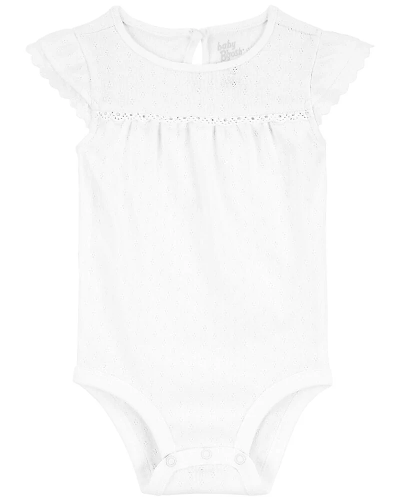 Oshkosh Cotton Pointelle Bodysuit