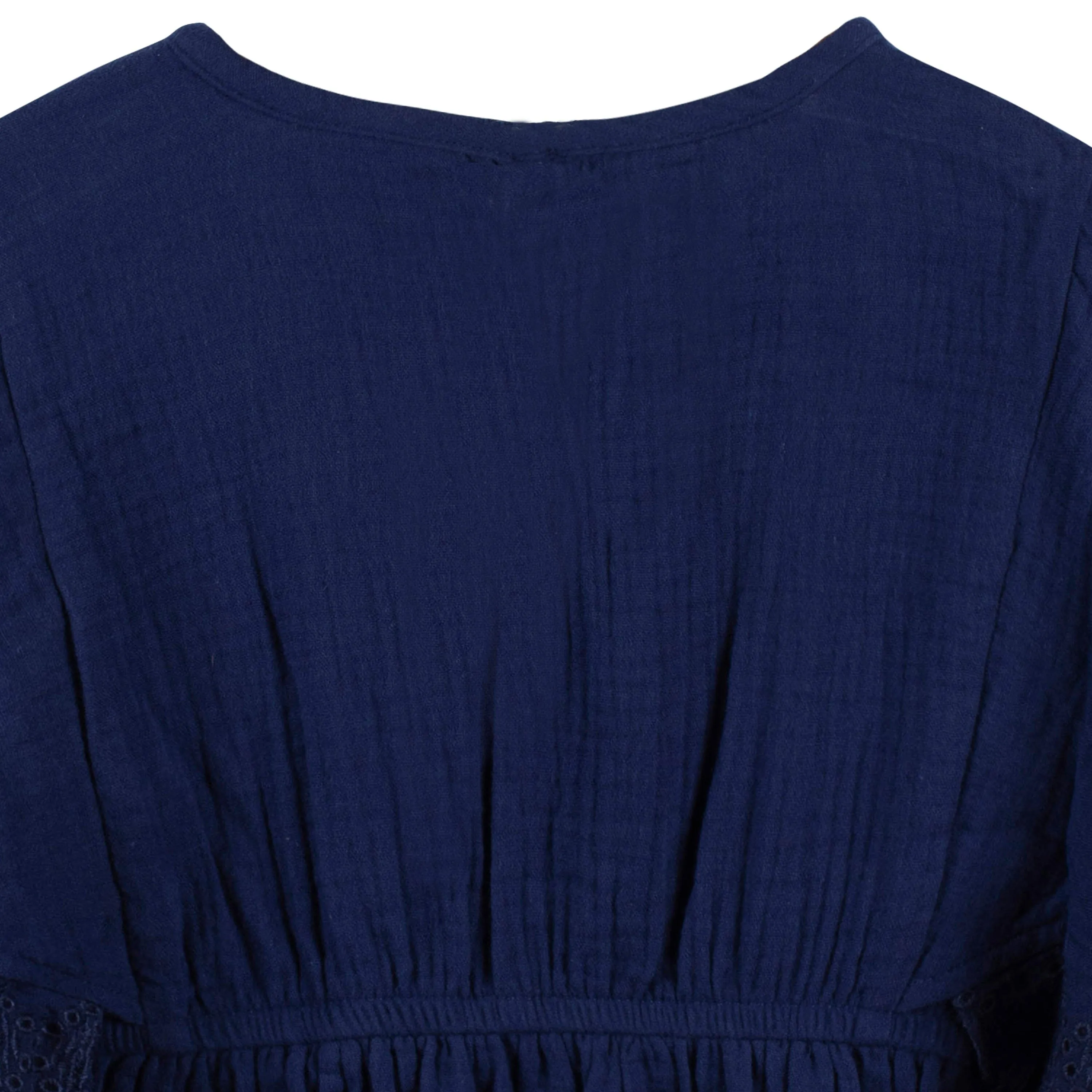 Baby & Toddler Girls Navy Woven Kaftan Coverup