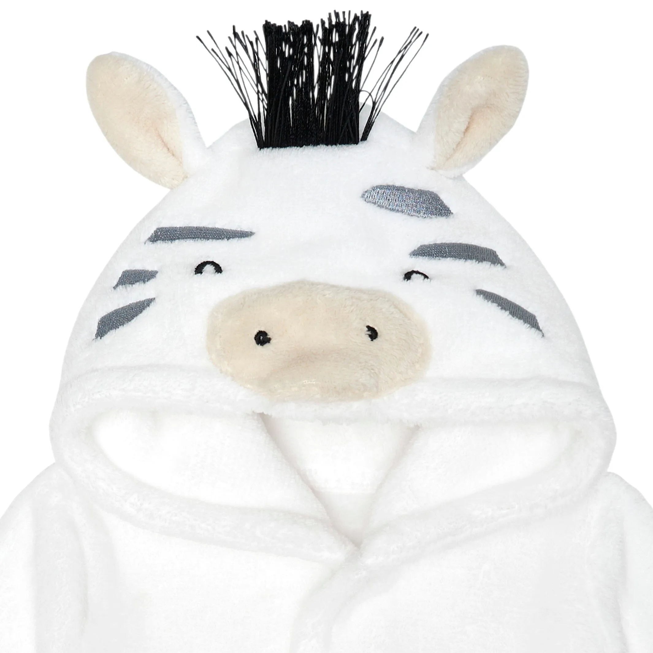 Baby Neutral Zebra Robe