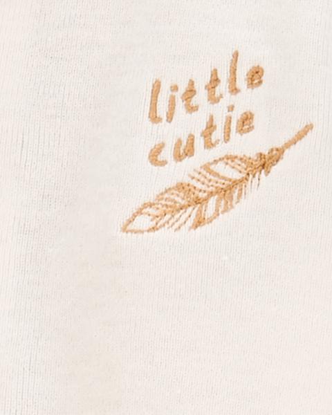 Carter's Baby 2-Piece Feather Bodysuit Dress & Cardigan Set