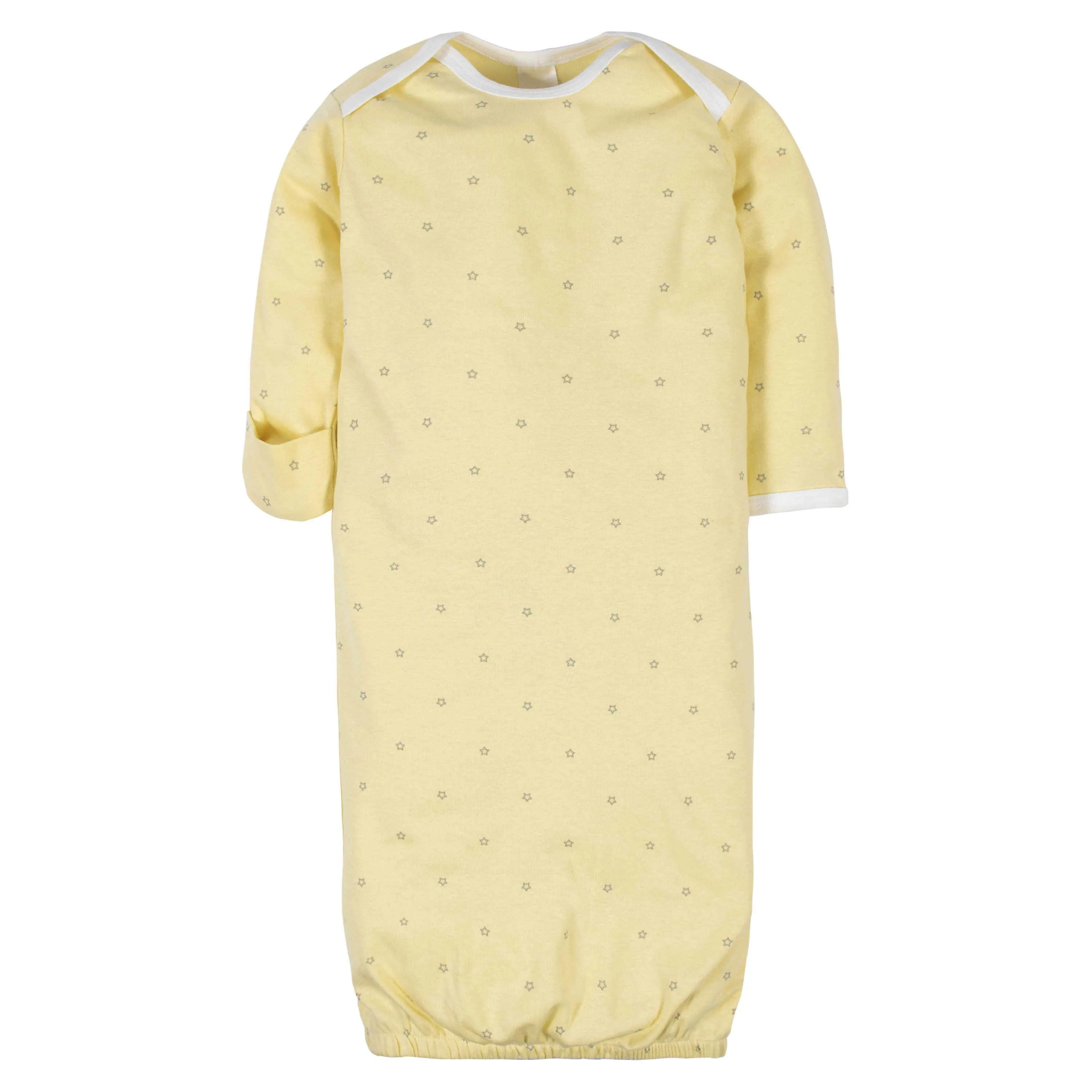 4-Pack Baby Neutral Words Gowns (Preemie)