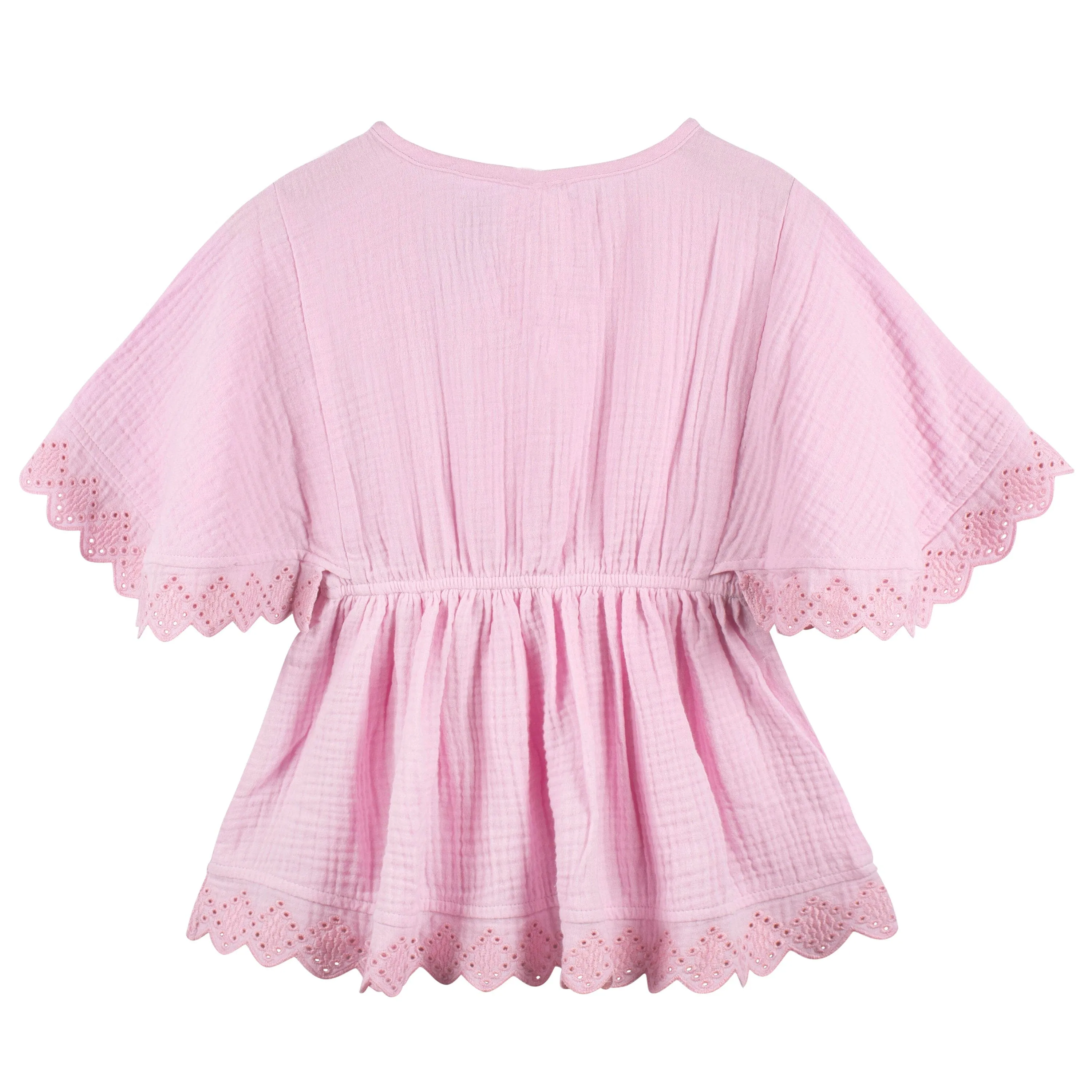 Baby & Toddler Girls Light Pink Woven Kaftan Coverup