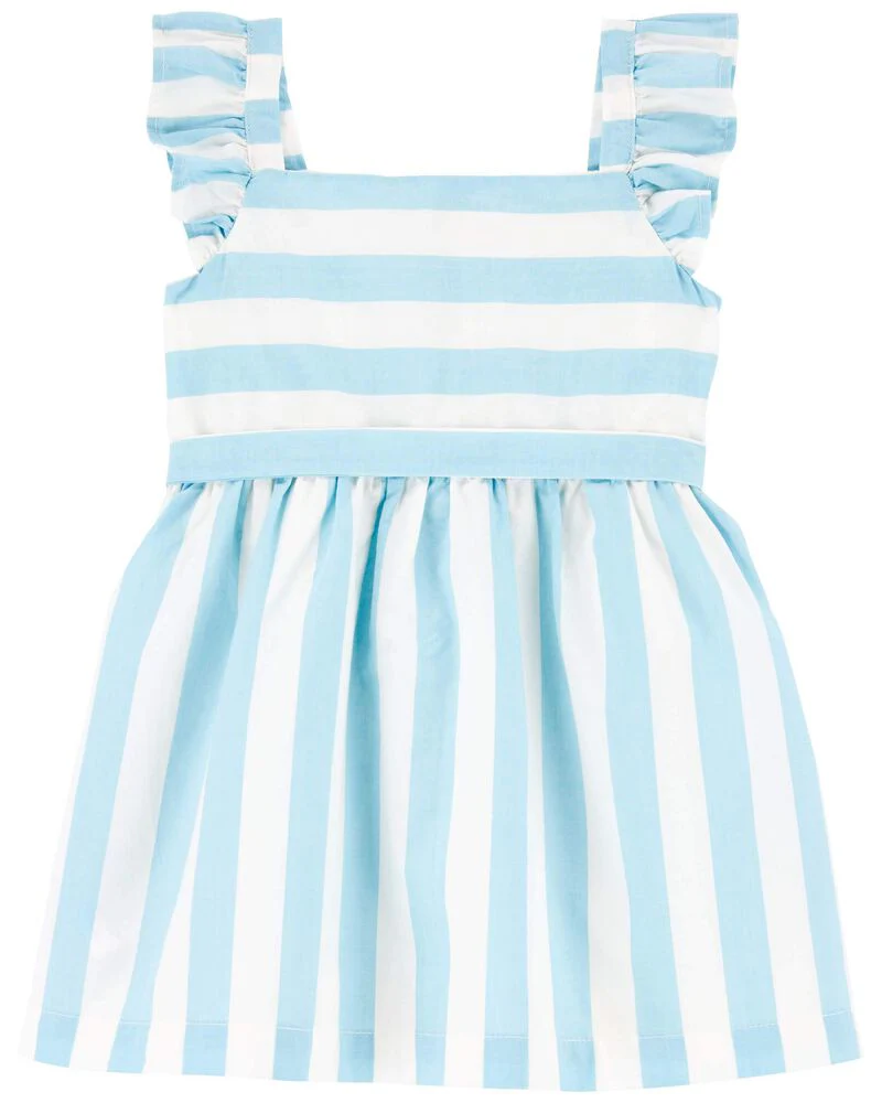 Carter's Striped Flutter Dress