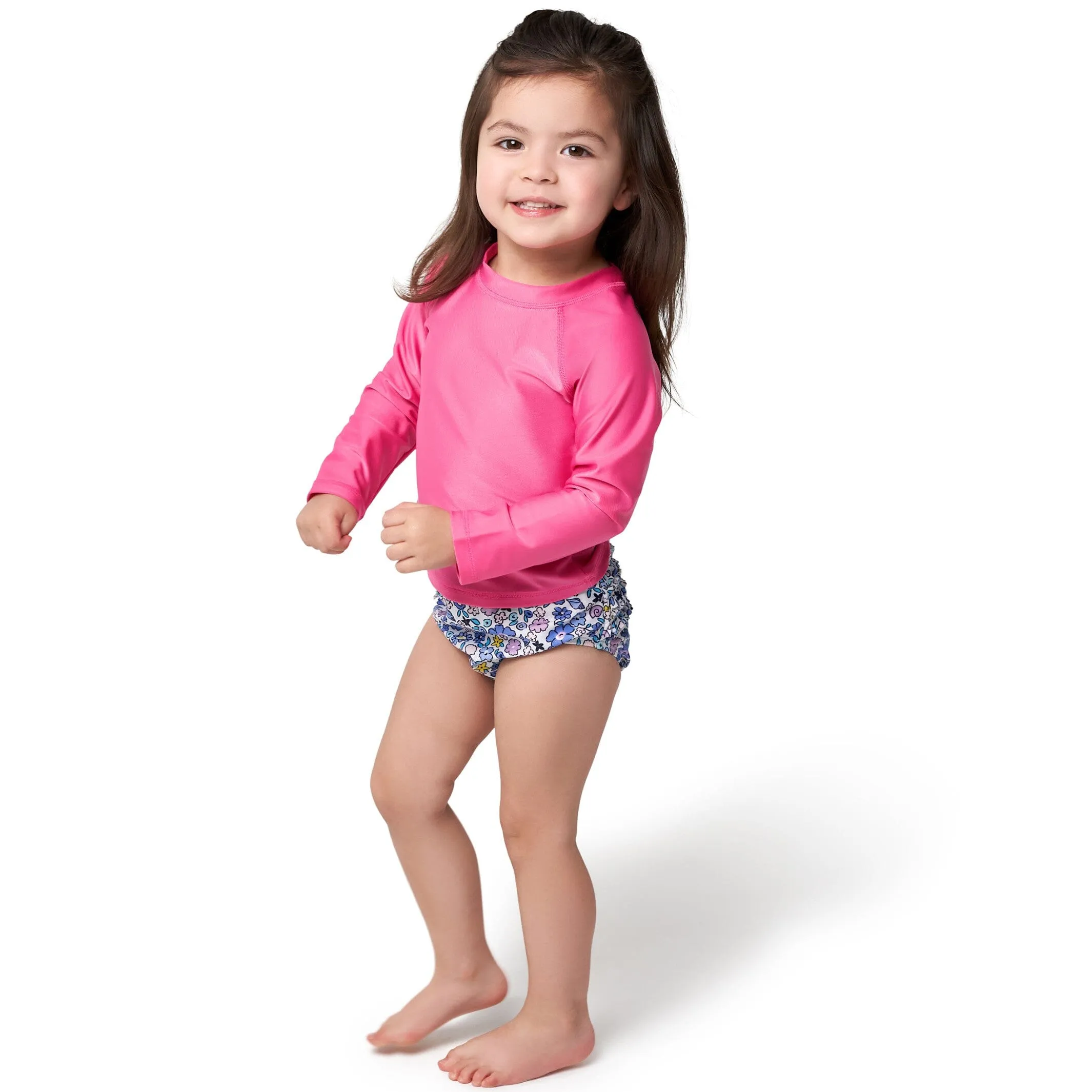 Baby & Toddler Neutral Pink Rashguard