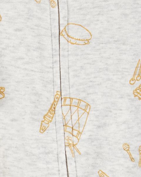 Carter's Baby 2-Pack 2-Way Zip Cotton Blend Sleep & Plays