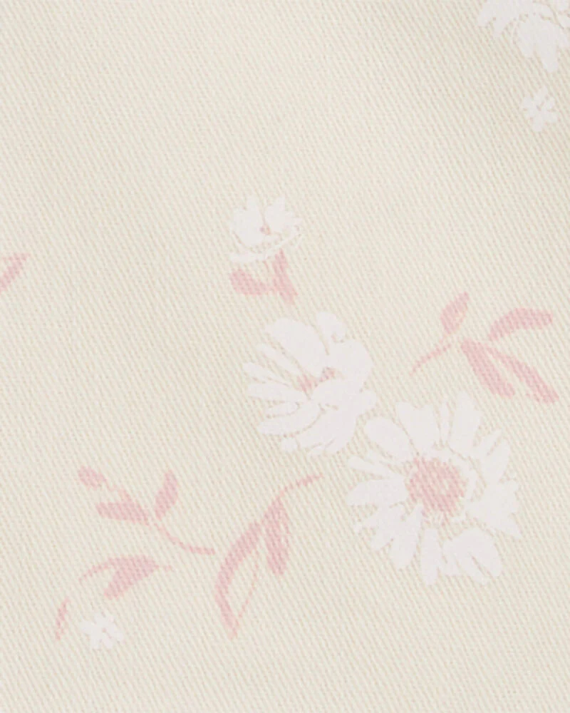 Oshkosh Floral Print Denim Jacket