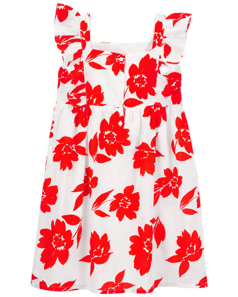 Carter's Floral Flutter Dress
