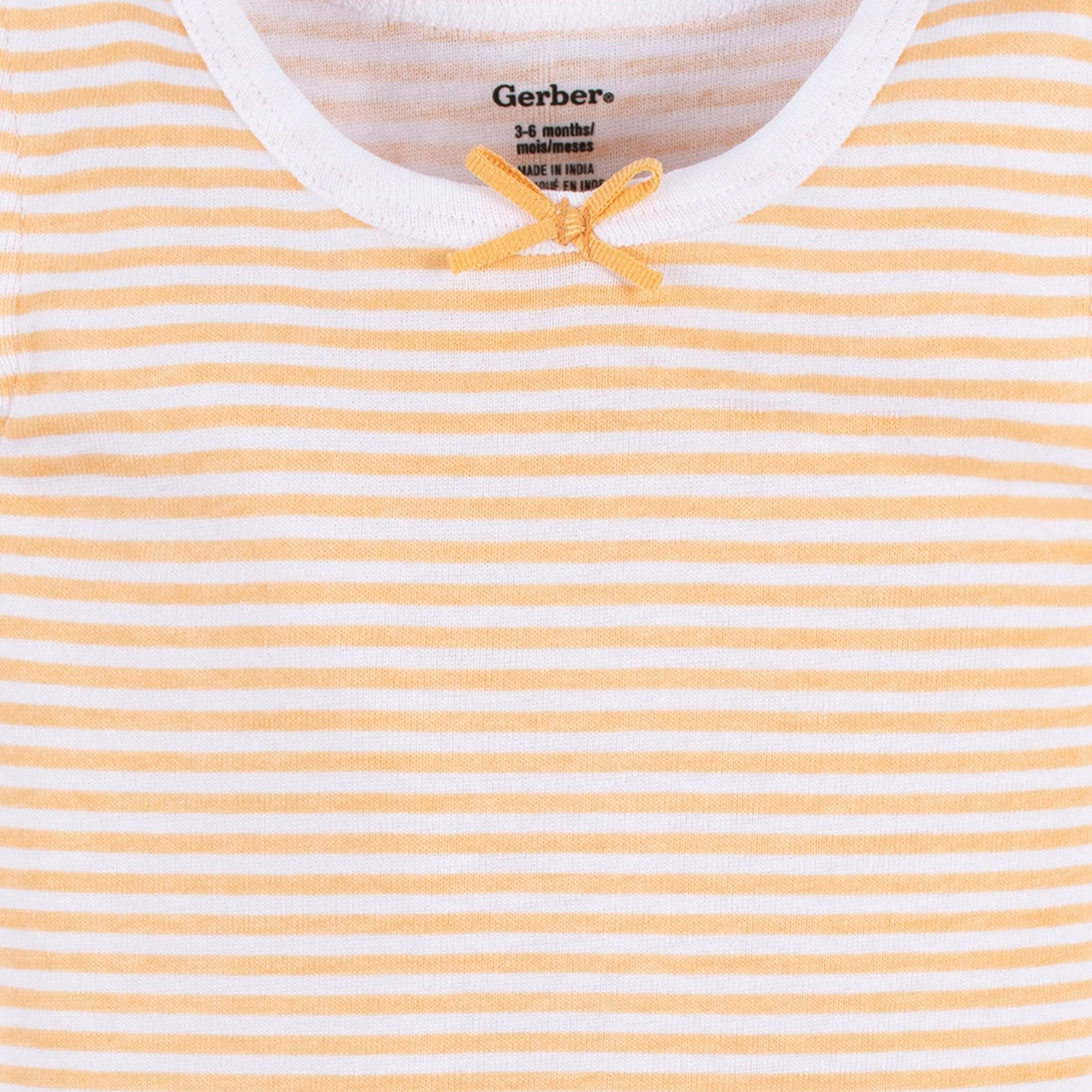 4-Pack Baby Girls Summer Sweets Sleeveless Onesies Bodysuits