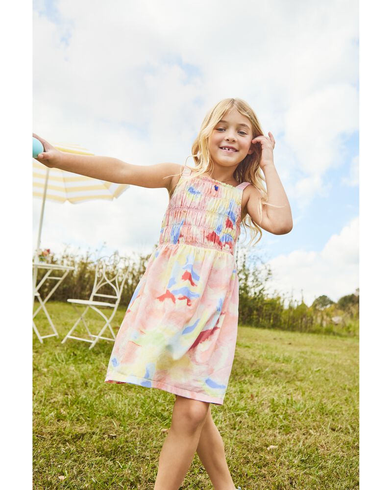 Carter's Watercolor Sleeveless Dress
