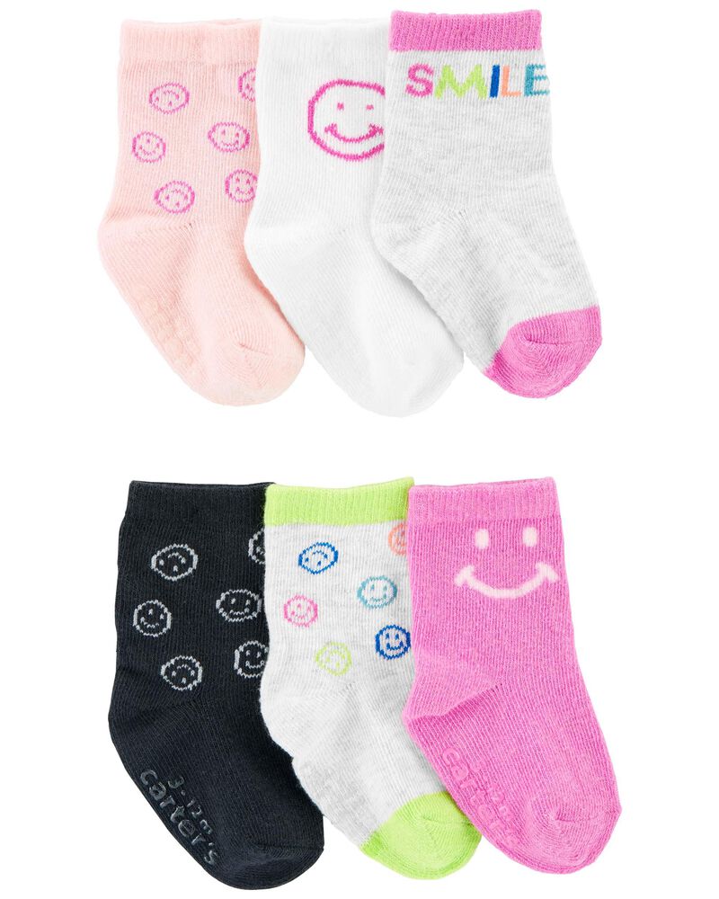 Carter's Baby 6-Pack Crew Socks