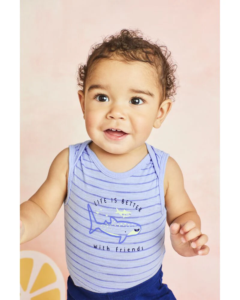 Carter's Baby 3-Piece Whale Little Character Set