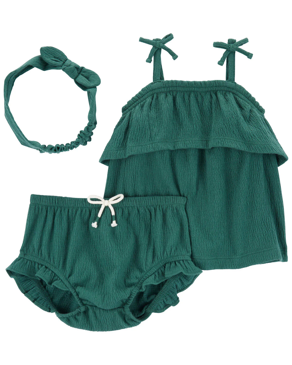 Carter's Baby 3-Piece Crinkle Jersey Outfit Set