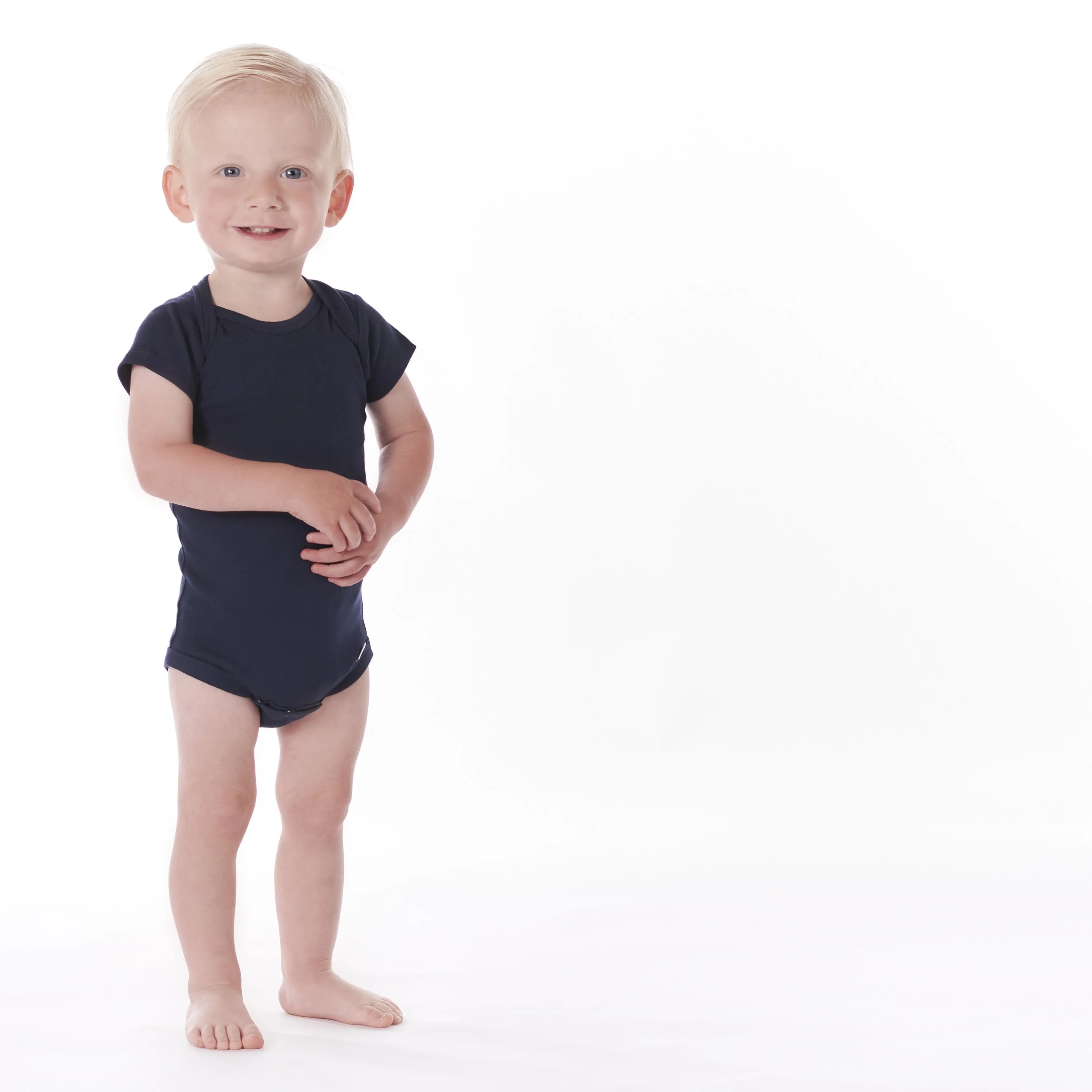 5-Pack Baby Navy Onesies Bodysuits