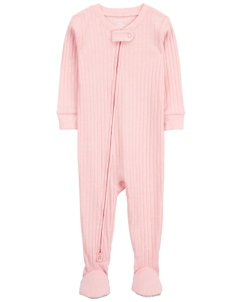 Carter's 1-Piece Cotton Blend Footie Pyjamas
