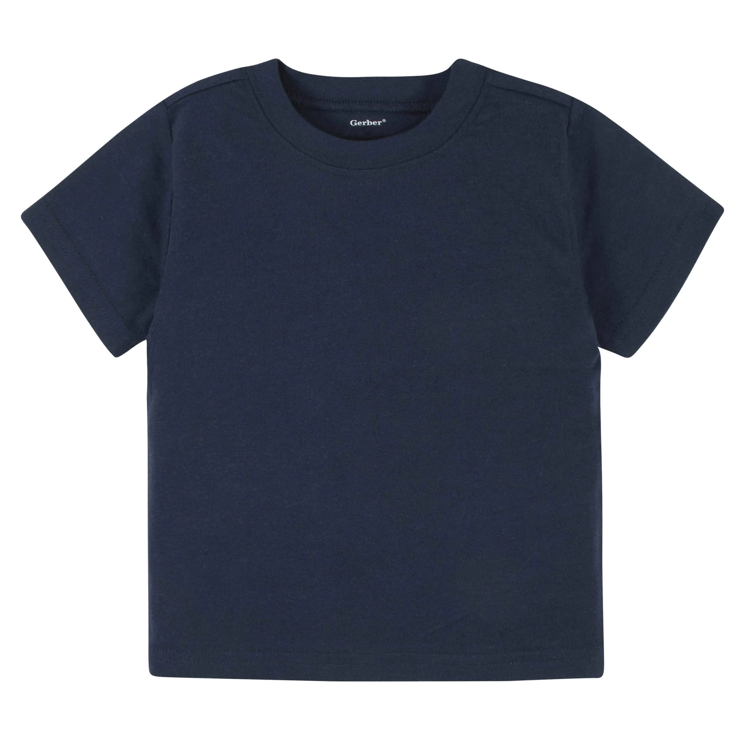 5-Pack Infant & Toddler Navy Premium Short Sleeve Tees