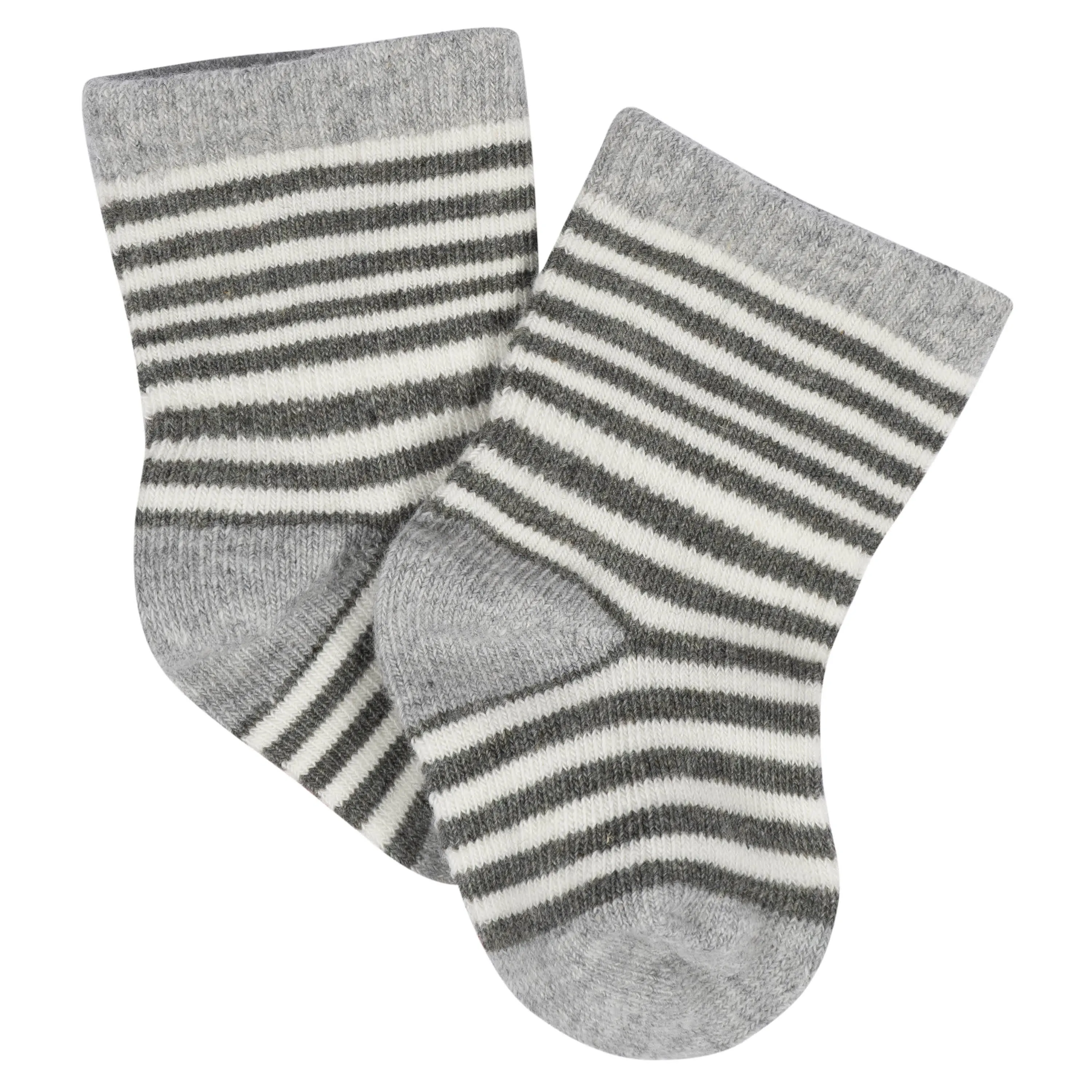 8-Pack Baby Neutral Southwest Jersey Wiggle Proof Socks