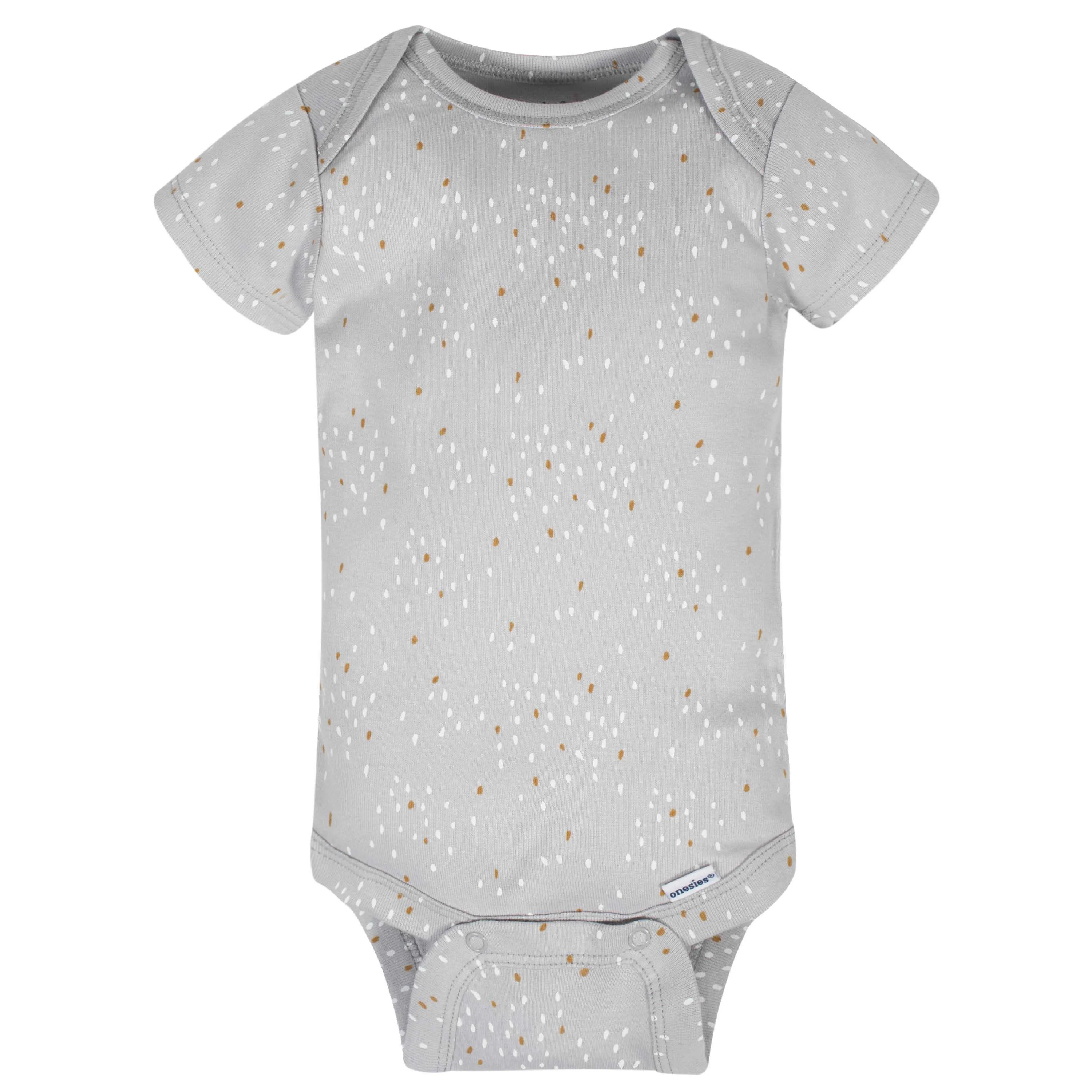 8-Pack Baby Neutral Sheep Short Sleeve Onesies Bodysuits