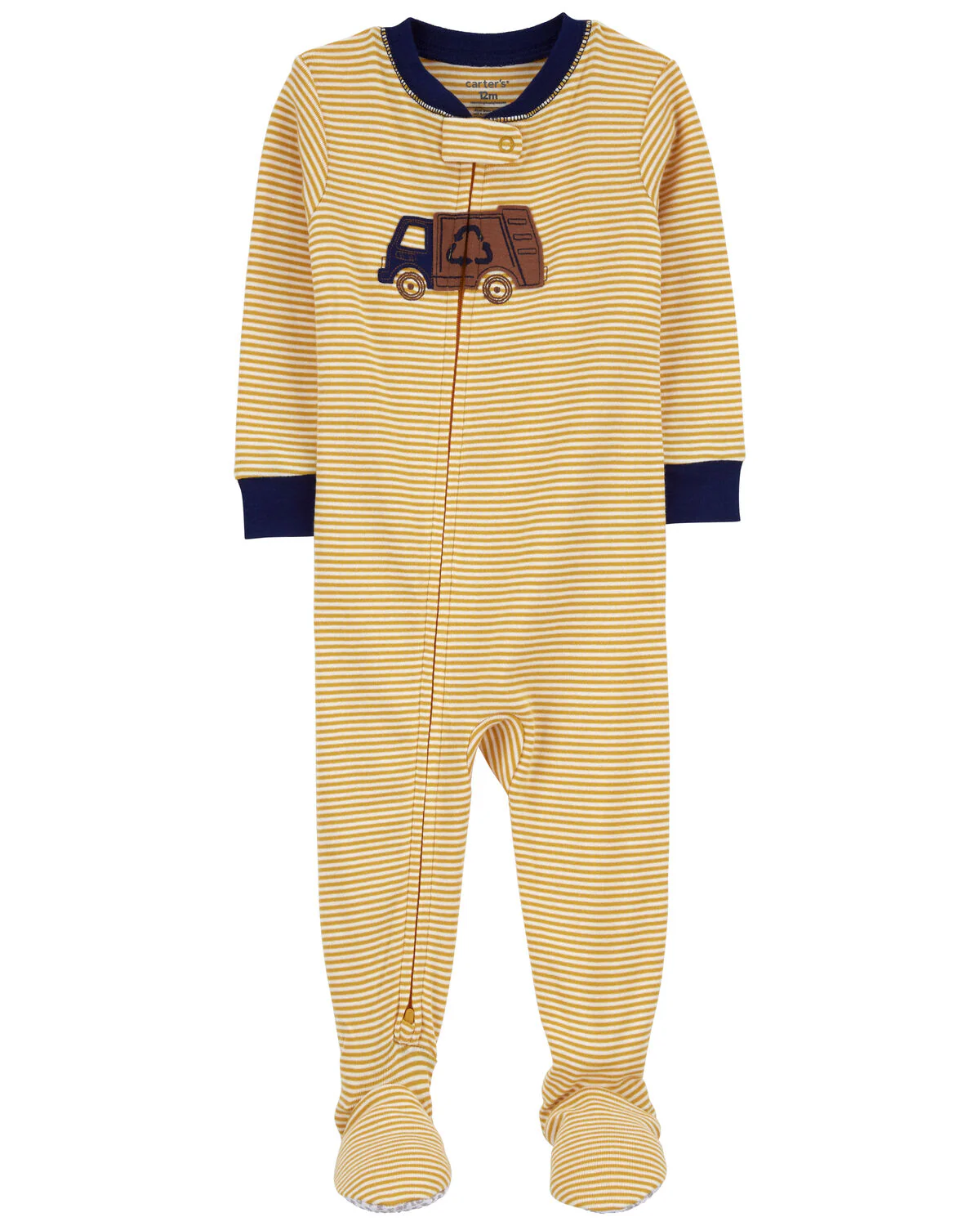 Carter's Baby 1-Piece Recycle 100% Snug Fit Cotton Footie Pajamas