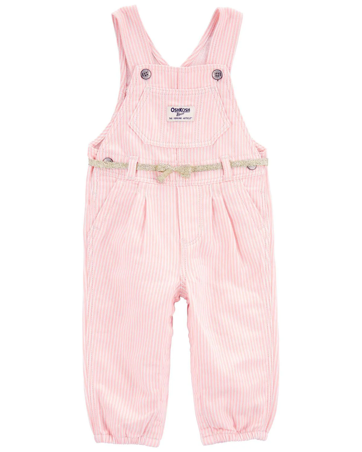 Oshkosh Baby Hickory Stripe Overalls
