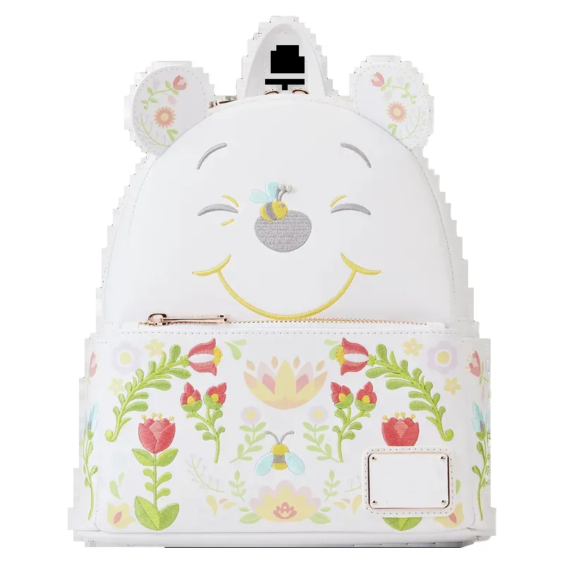 Winnie the Pooh Cosplay Folk Floral Mini Backpack Loungefly