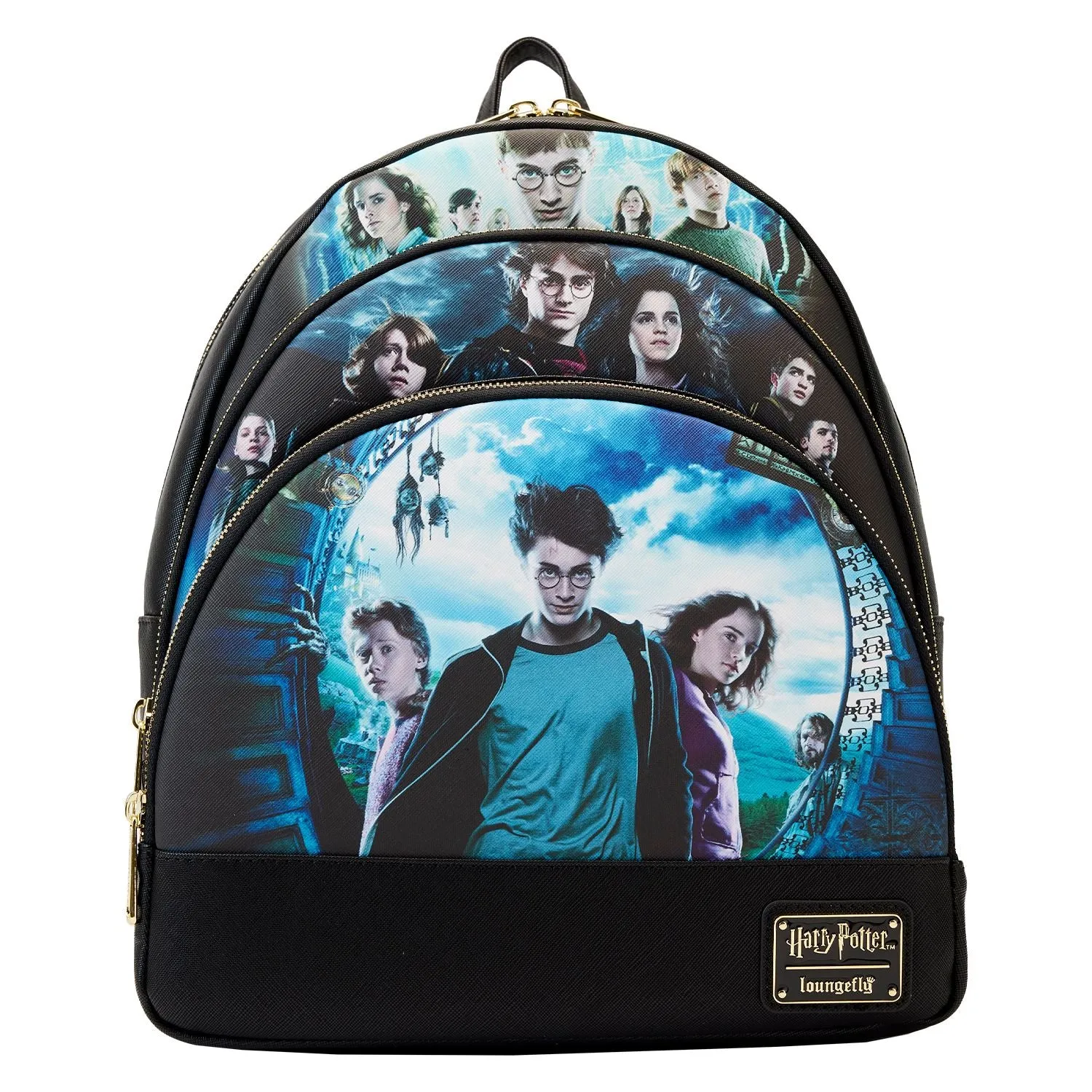 Harry Potter Trilogy Series 2 Loungefly Triple Pocket Backpack