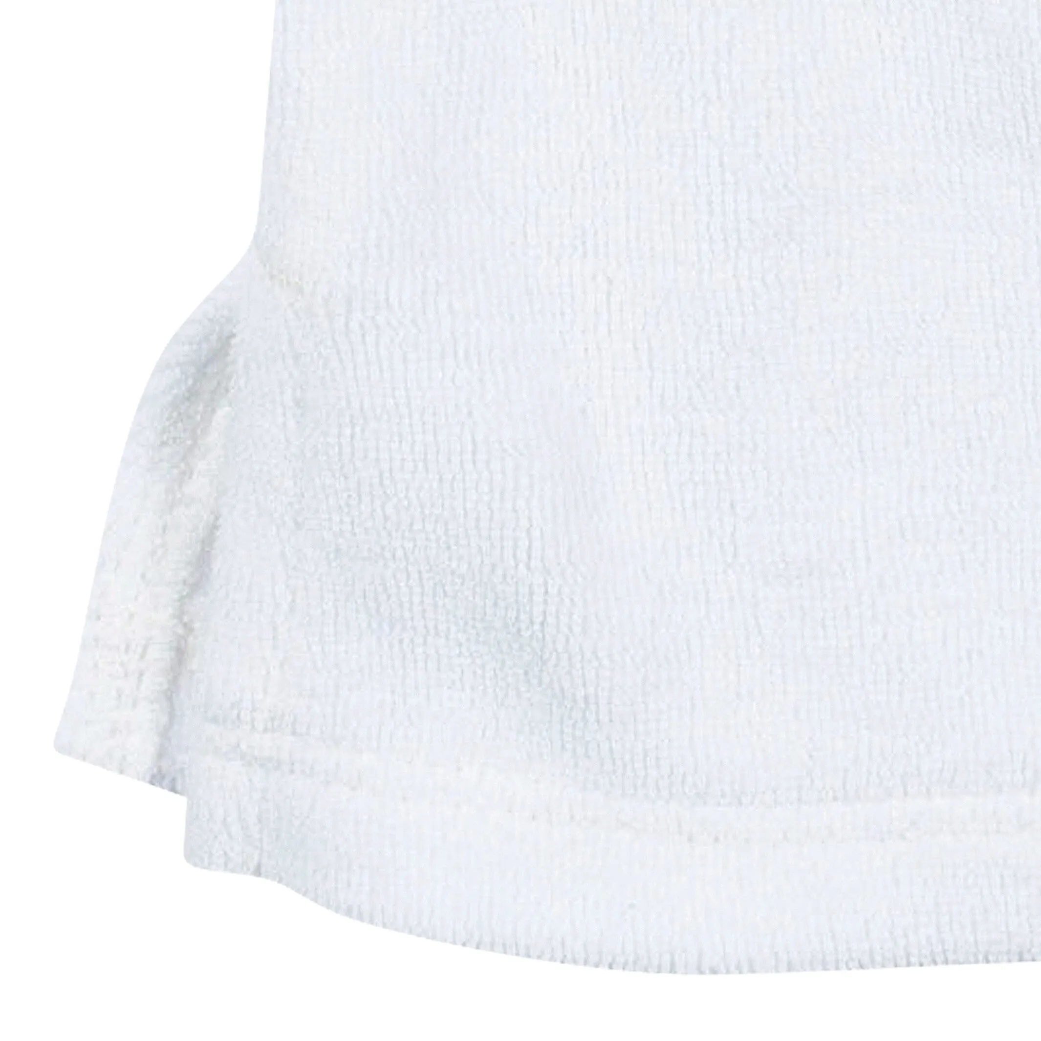 Baby & Toddler Girls White Hooded Kangaroo Pocket Terry Coverup