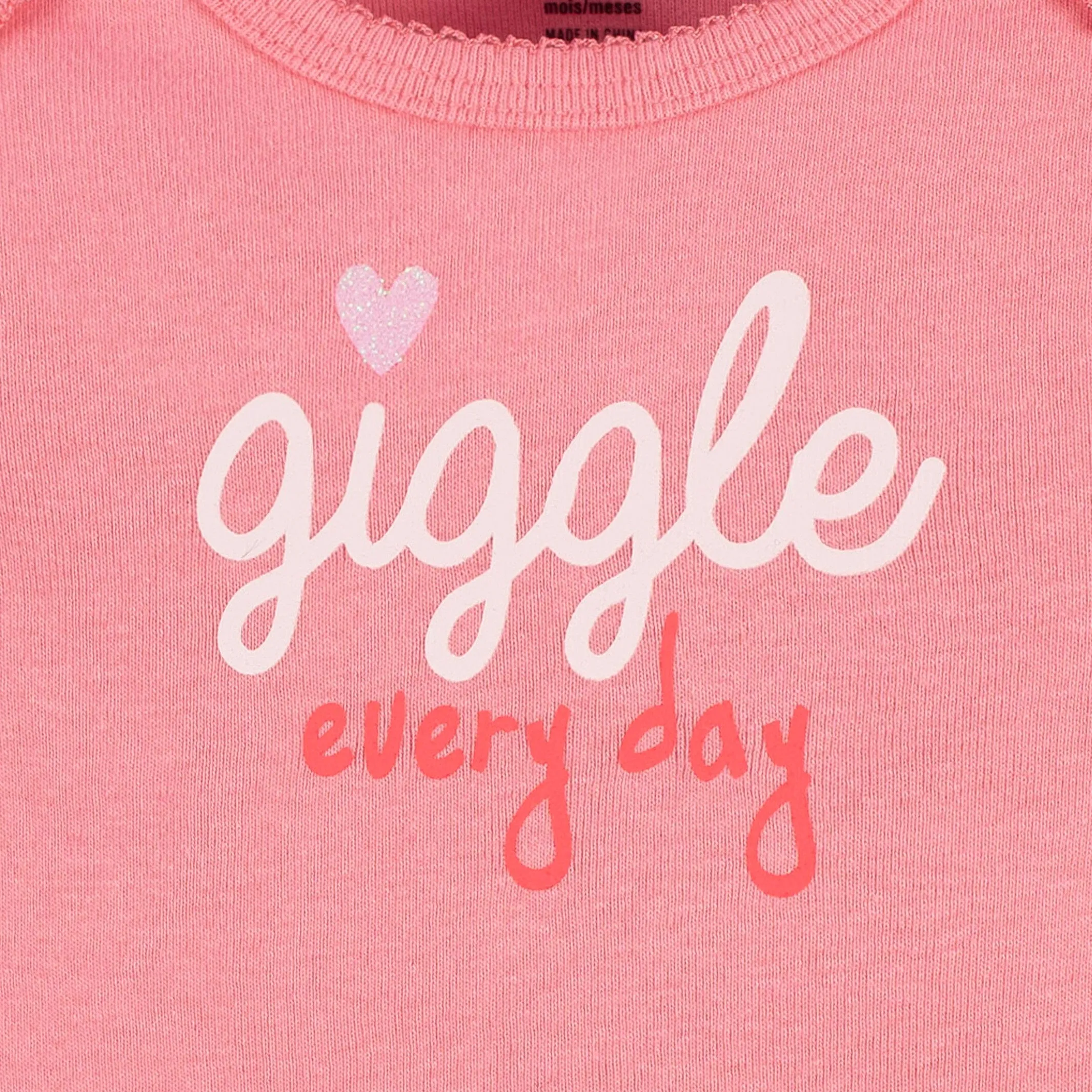 4-Piece Baby Girls Rainbow Dreams Onesies Bodysuit, Tee, Skort & Pant Set