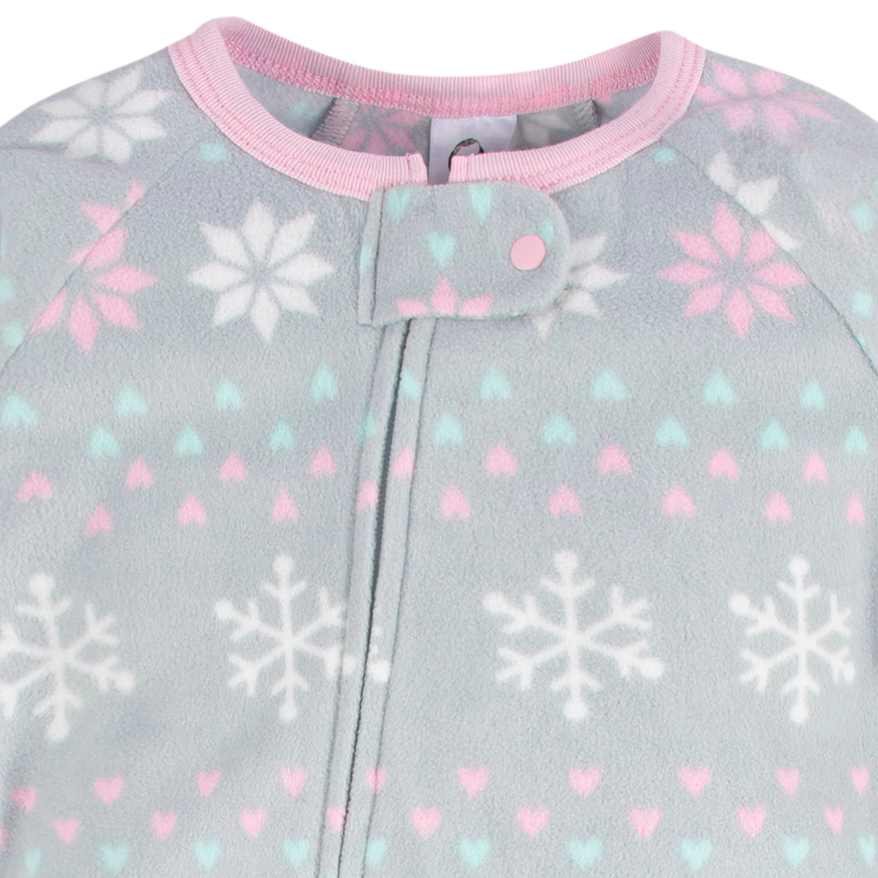 Baby & Toddler Girls Fair Isle Fleece Pajamas