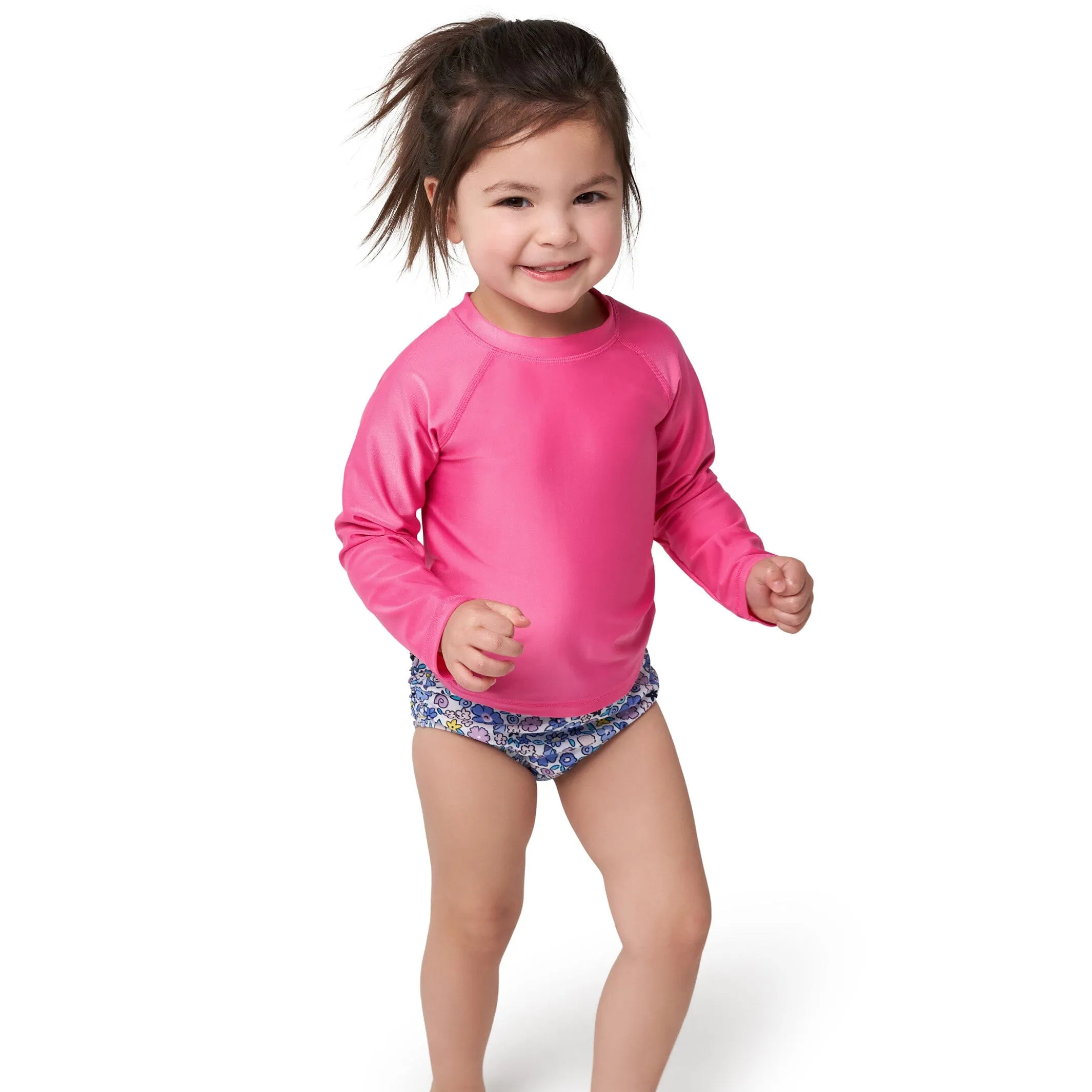 Baby & Toddler Neutral Pink Rashguard