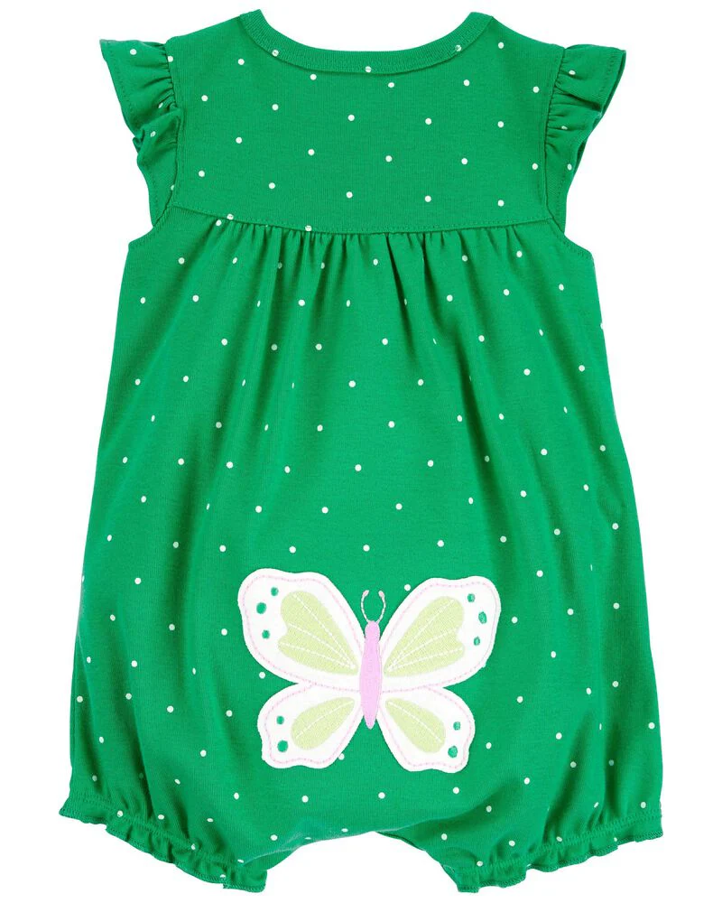 Carter's Polka Dot Snap-Up Romper