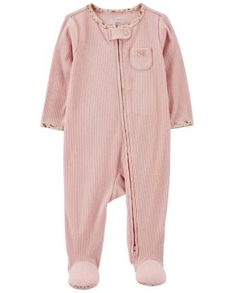Carter's Baby 2-Way Zip Textured Sleep & Play