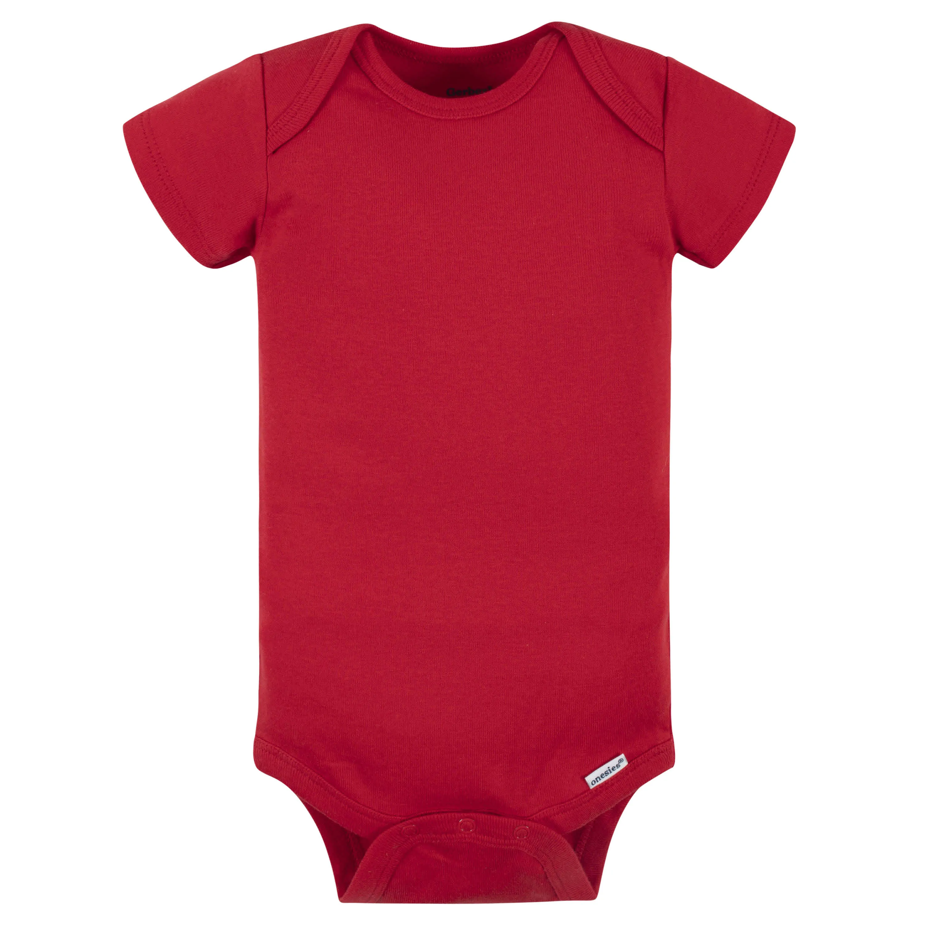 5-Pack Baby Red Onesies Bodysuits