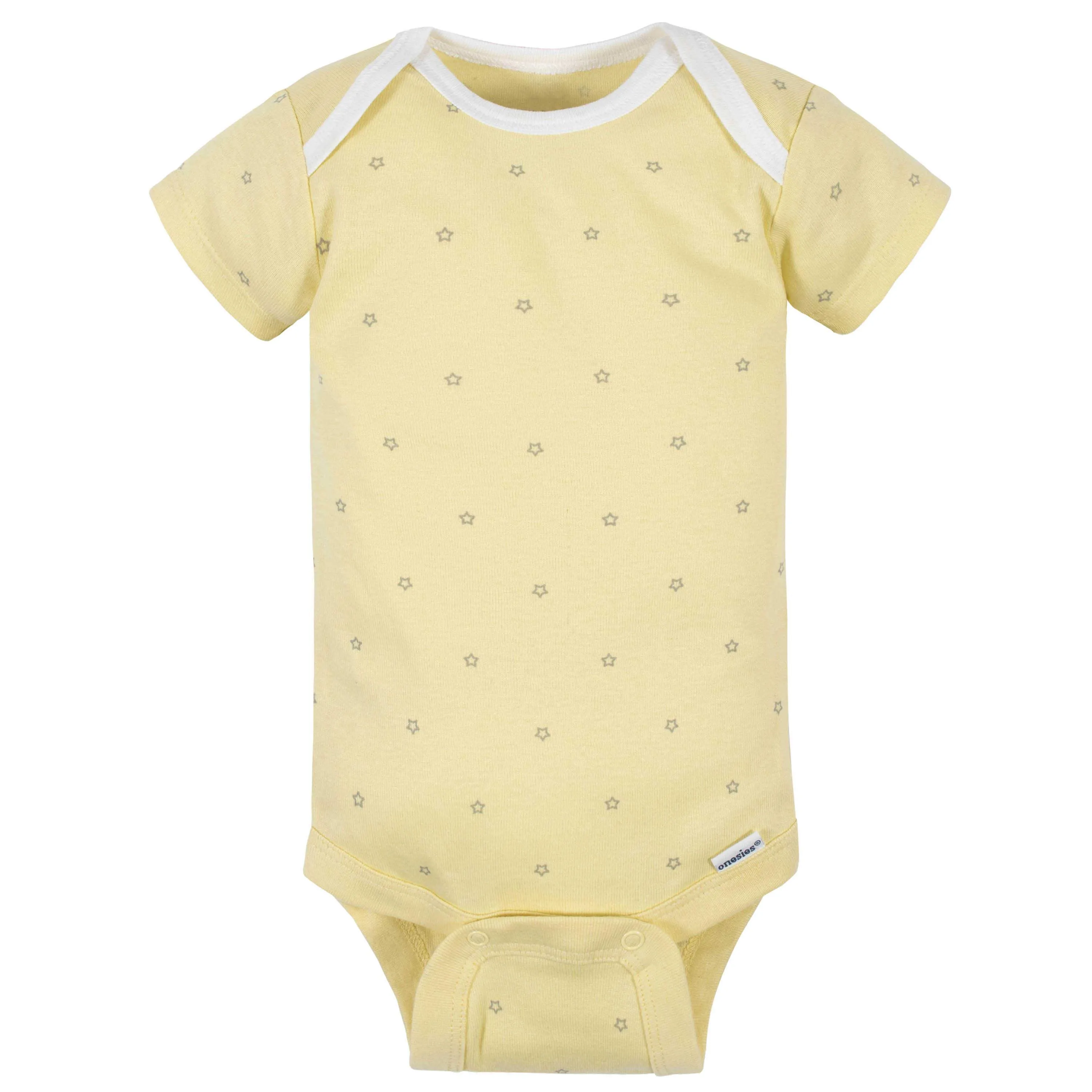 8-Pack Baby Neutral Words Short Sleeve Onesies Bodysuits