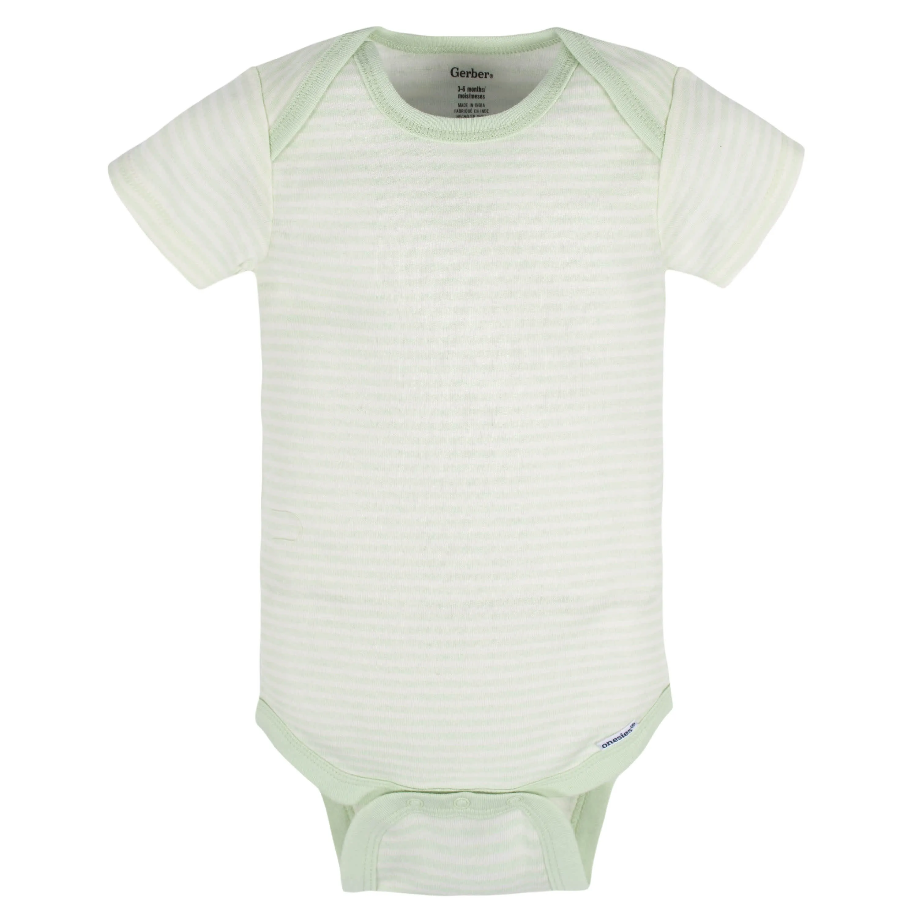 8-Pack Baby Neutral Happy Veggies Onesies Bodysuits