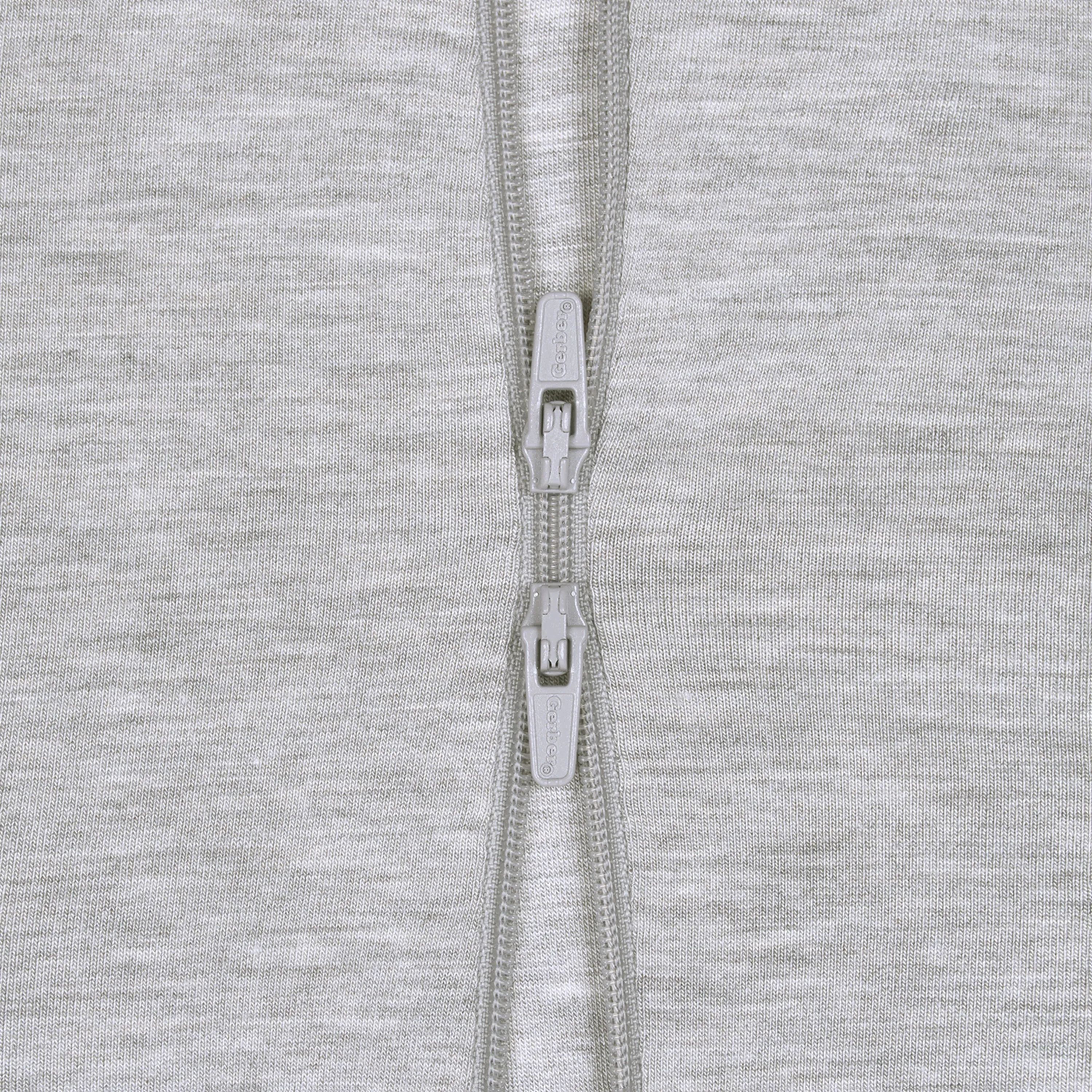 Baby & Toddler Glacier Gray Buttery Soft Viscose Made from Eucalyptus Snug Fit Footed Pajamas