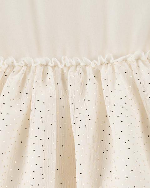 Carter's Glitter Ivory Dress
