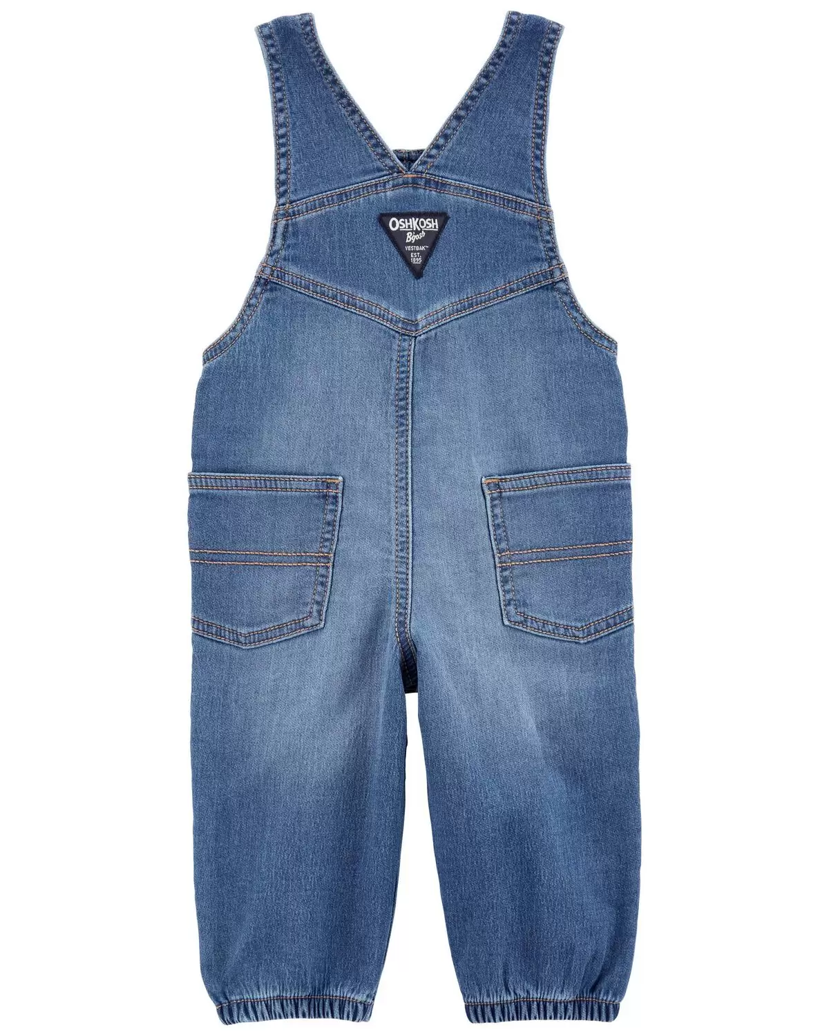 Oshkosh Baby Knit-Like Denim Overalls