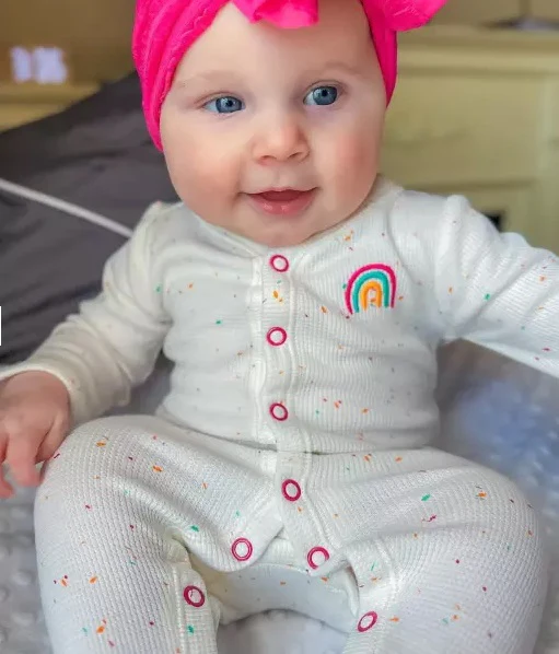Carter's Rainbow Snap-Up Thermal Sleep and Play