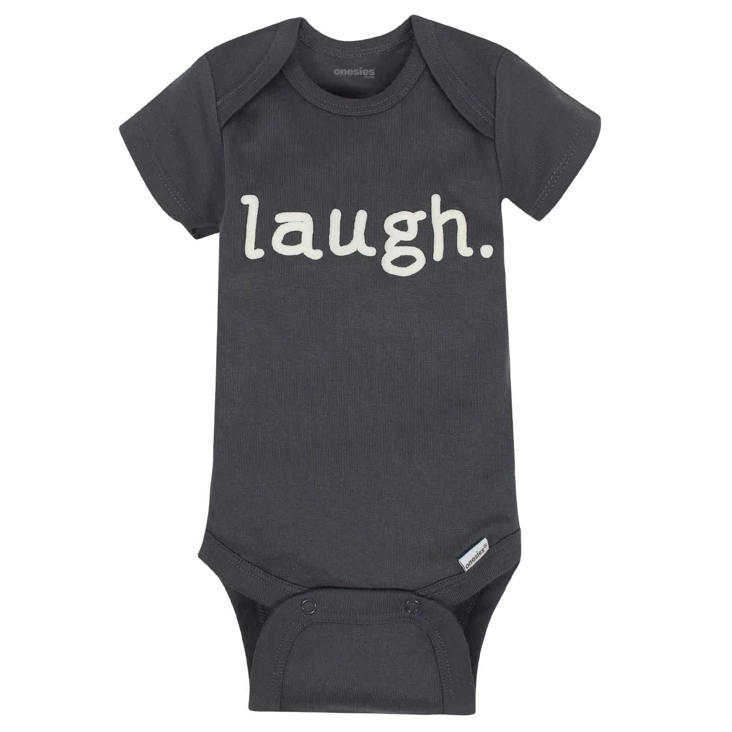 8-Pack Baby Neutral Words Onesies Brand Bodysuits